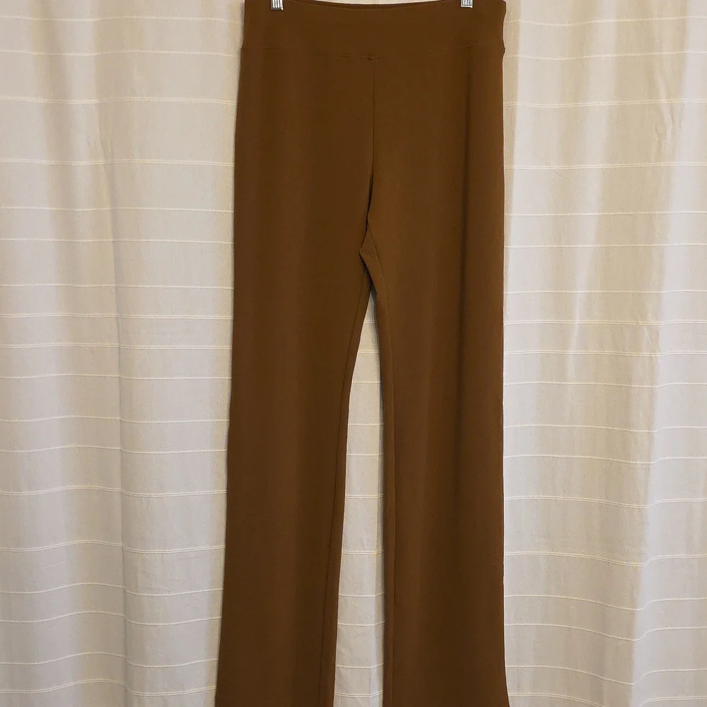 Boston Proper Brown Stretchy Travelers Pants. Size Medium/Large. - Picture 2 of 6